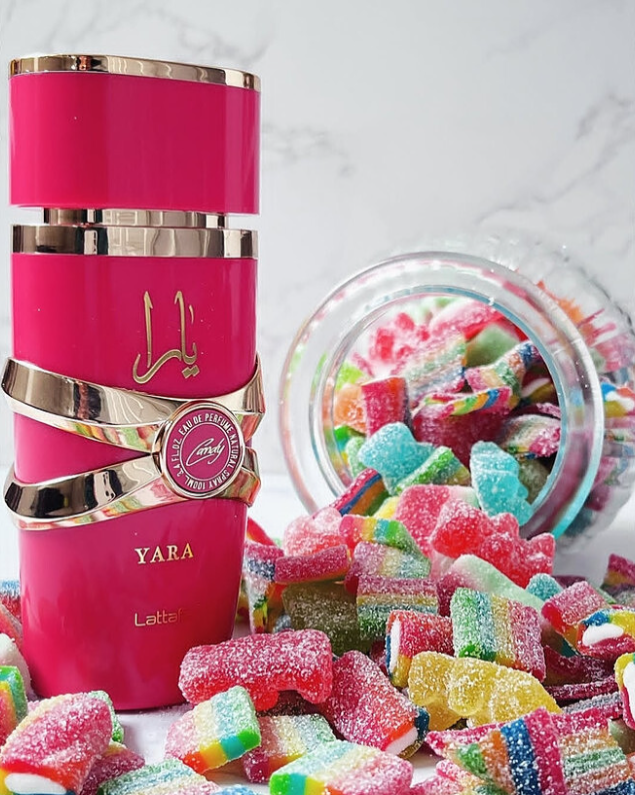 ادکلن زنانه یارا کندی لطافه ۱۰۰ میل Lattafa Perfumes Yara Candy